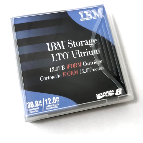 DC IBM Ultrium LTO-8 (BaFe) WORM 12TB/30TB (una grabación)