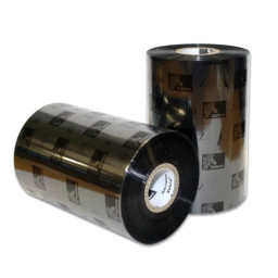 (12) Ribbon transfer.térmica ZEBRA 2300 wax 40mm x 450m. (cera) Industrial printers 25mm core