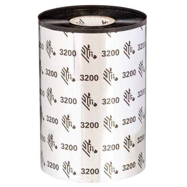 (6) Ribbon transfer.térmica ZEBRA 3200 wax/resin 60mm x 300m. (cera/resina premium) ZD/TLP2746 25mm