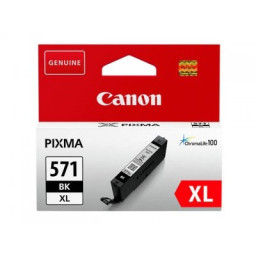 C.t. CANON CLI571BK XL: Pixma MG6850 negro MG5750 7750 7700 5752  Alta capacidad