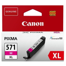 C.t. CANON CLI571M XL: Pixma MG6850 magenta MG5750 7750 7700 5752  Alta capacidad