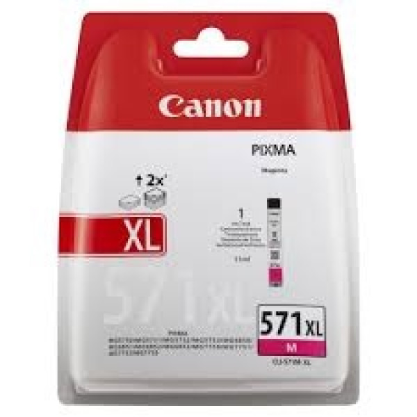 C.t. CANON CLI571M XL: Pixma MG6850 magenta * MG5750 7750 7700 5752  Alta capac.*BLISTER ALARMA*