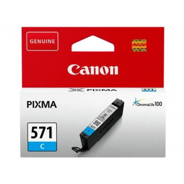 C.t. CANON CLI571C: Pixma MG6850 cian MG5750 7750 7700 5752  323p.