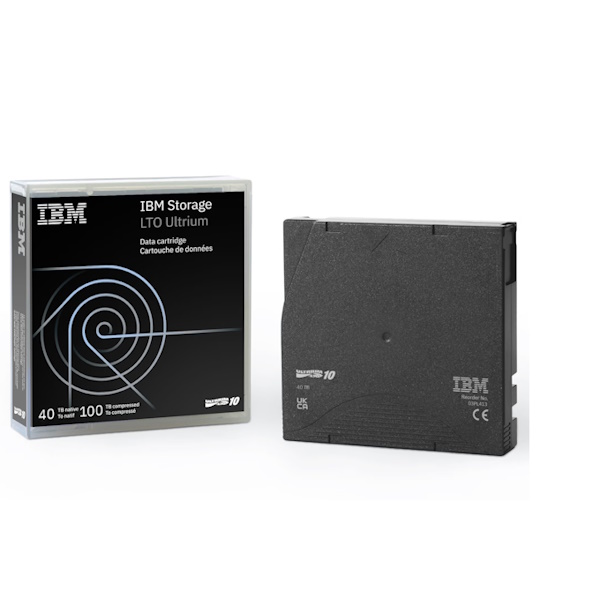 DC IBM Ultrium LTO-10 (SrFe) enhanced type PA 40TB/100TB