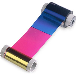 Cinta HID FARGO C30 DTC300 color YMCKO 250p. (ribbon refill) + rodillo de limpieza