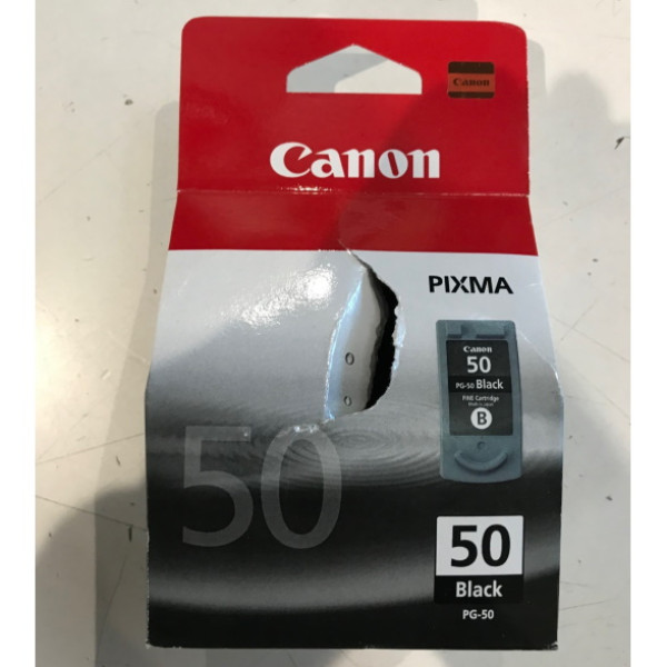 C.t. CANON PG50  IP2200 MP150 MP160 negro **caja dañada, interior sin abrir**