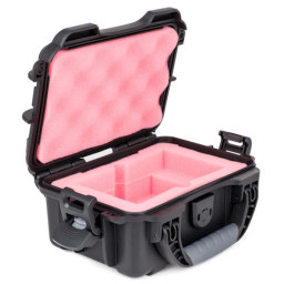 Maletín TURTLE CASE #503: customizable Waterproof interno 188x124x79mm, 1xHDD G-Drive/LaCie rugged