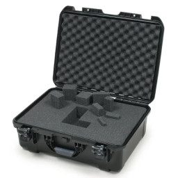 Maletín TURTLE CASE #509: customizable Waterproof interno 239x188x140mm, cubos a medida