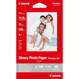 Papel CANON GP-501 10h.10x15cm  Glossy Photo Paper Everyday Use 200gr