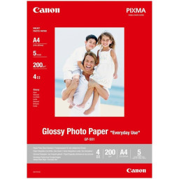 Papel CANON GP-501 5h.A4 Glossy Photo Paper Everyday Use 200gr