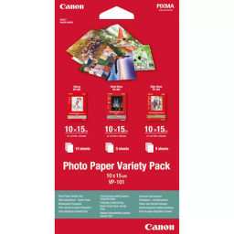 CANON PIXMA Photo Paper Variety VP-101 10x15 Papel (10h10x15+5h10x15+5h10x15)