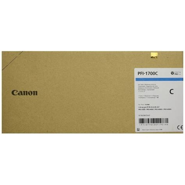 C.t. CANON PFI-1700C cian 700ml PRO-2000 PRO-2100 PRO-4000 PRO-4100