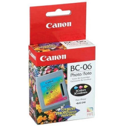 Kit CANON BC06  BJC240 fotog. ** papel + contenedor