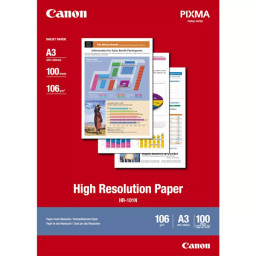 Papel CANON HR-101N 100h.A3 High Resolution inkjet paper 106g.