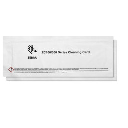 Cleaning card kit ZEBRA ZC100 ZC300, 2 cards 2.000 images
