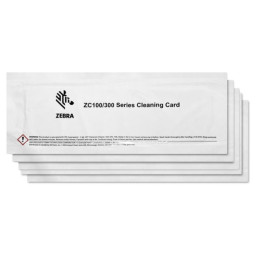 Cleaning card kit ZEBRA ZC100 ZC300, 5 cards 5.000 images