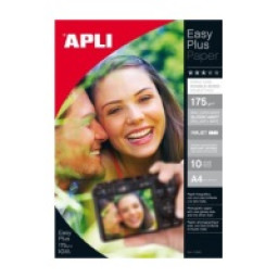 Papel APLI Photo doble cara glossy+mate 175g 10A4