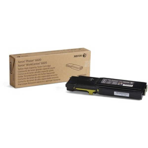 Toner XEROX PH6600 WC6605 amarillo 6.000p.