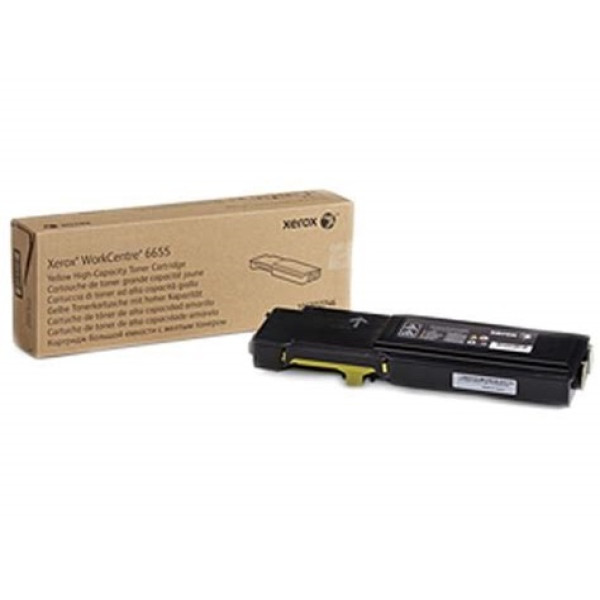 Toner XEROX WC 6655 amarillo HC 7.000p.