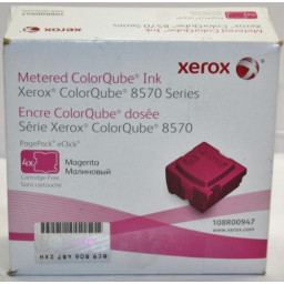 (4) B.cera XEROX ColorQube 8570 8580  magenta 4.400p. only metered models