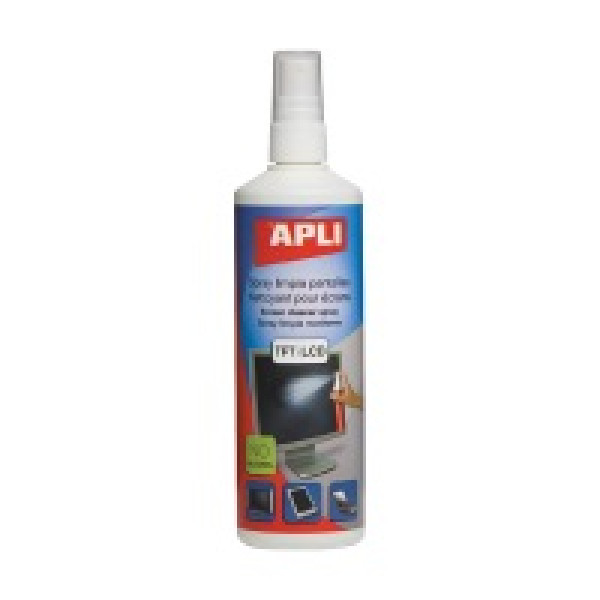 Spray limpia pantallas APLI 250ml