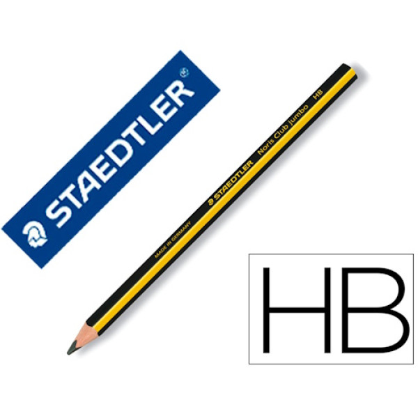 Lápiz de grafito STAEDTLER triplus jumbo HB (73094)