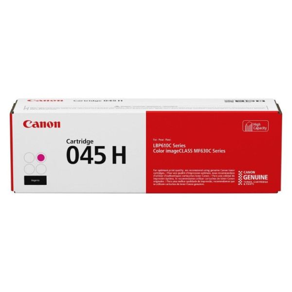 Toner CANON 045H M: magenta MF631 MF633 MF635 LBP611 LBP613  alta capacidad 2.200p.