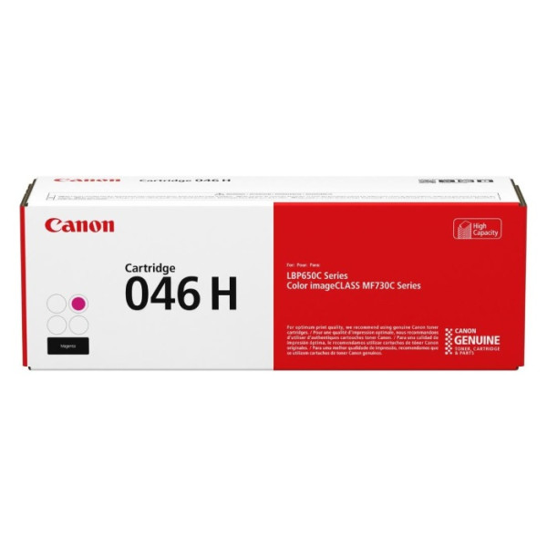 Toner CANON 046H M: magenta LBP650 MFC730 LBP653 LBP654 MF732 MF734 MF735  alta cap. 5.000p.