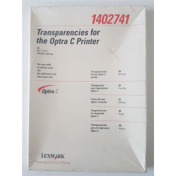 Transparencias LEXMARK Optra C 50A4 láser color *