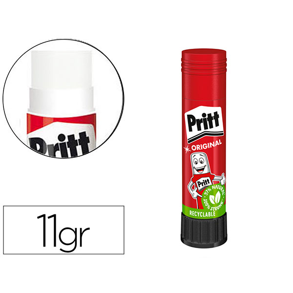 Pegamento PRITT en barra de 11 gramos 