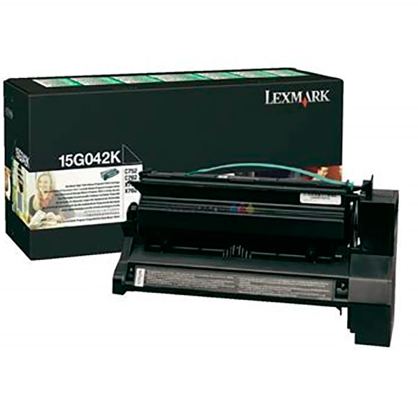 Toner LEXMARK C752 C762 X752 X762 negro 15.000p. (no para C752L) Return