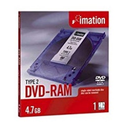 (1) DVD-RAM IMATION 4,7GB Type 2