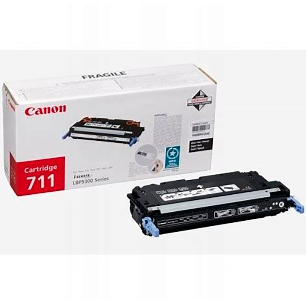 Toner CANON 711BK  LBP5300 LBP5360 negro MF8450 MF9220   6.000p.