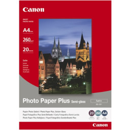 Papel CANON SG-201 20h.A4 Photo Paper Plus SemiGloss 260g.