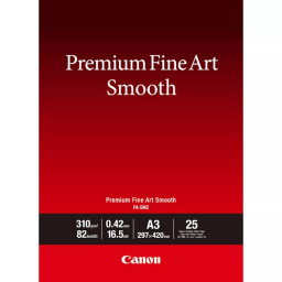 Papel CANON FA-SM2 25h.A3 Premium FineArt Smooth 310g.