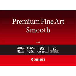 Papel CANON FA-SM2 25h.A2 Premium FineArt Smooth 310g.