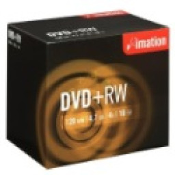 (10) DVD+RW IMATION 4,7GB 4x jewel (19008-7) **usar i20431 o i16867**