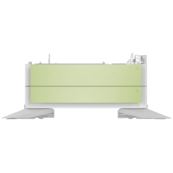 Panel color verde para 2 bandejas HP LJet Workgr Managed E731 E785 E786 (no incluye bandeja) Panel color verde para 2 bandejas HP LJet Workgr Managed E731 E785 E786 (no incluye bandeja)