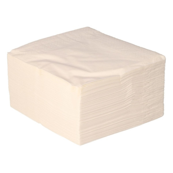 (100) Servilletas YES 30x30cm 2 capas blancas 