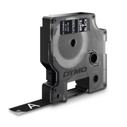 Et. DYMO LabelWriter D1 Durable Blanco/Negro 12mm x 3m.