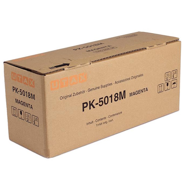 Toner UTAX PK-5018M P-C3562 P-C3566 magenta 11.000p. Toner UTAX PK-5018M P-C3562 P-C3566 magenta 11.000p.