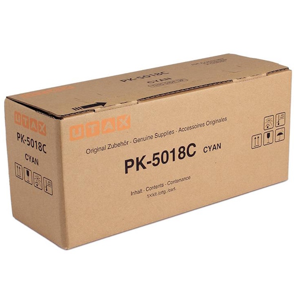 Toner UTAX PK-5018C P-C3562 P-C3566 cyan 11.000p.