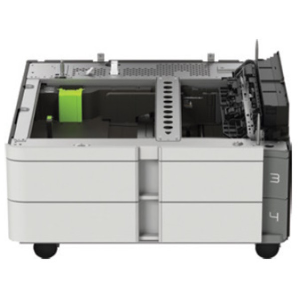 2 bandejas de papel 550h LEXMARK CX950 CX953 CX833 XC8355 XC9525 XC9535 XC9635 (A6-SRA3) +ruedas