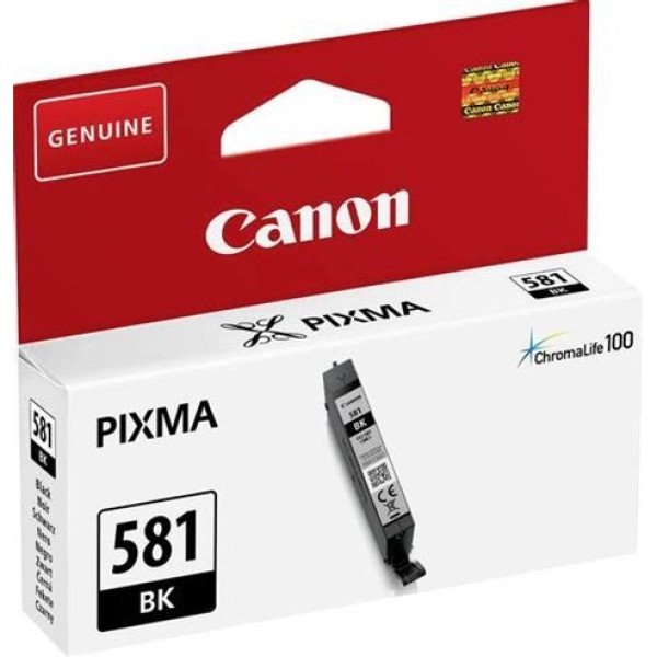 C.t. CANON CLI581BK Black Pixma TR8550 TS6250 TS8250 TS9150 TS9550 5,6ml