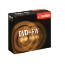 (5) DVD+RW IMATION 4,7GB 8x jewel  **usar 20431-9 **