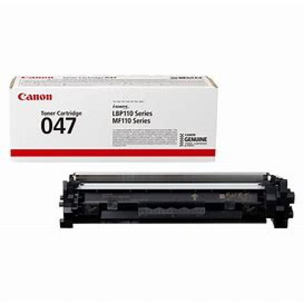 Toner CANON 047 negro 1.600p  i-SENSYS LBP112 LBP113 MF112 MF113