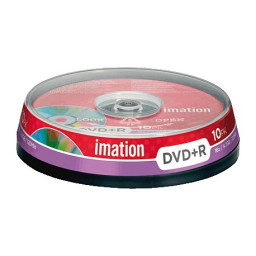 (T10) DVD+R IMATION 4,7GB 16x tarrina-10