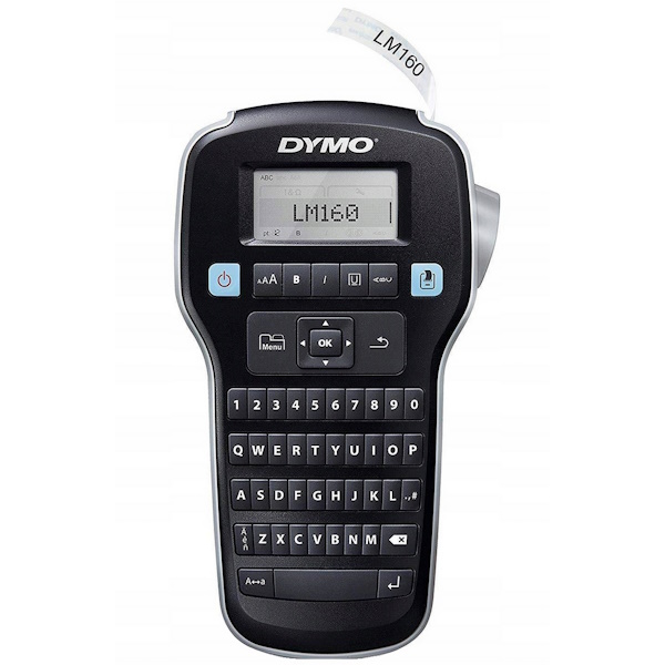 Rotuladora DYMO LabelManager 160 QWERTY, portátil, LCD, 8 estilos, Pilas