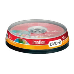 (T10) DVD-R IMATION 4,7GB 16x tarrina-10
