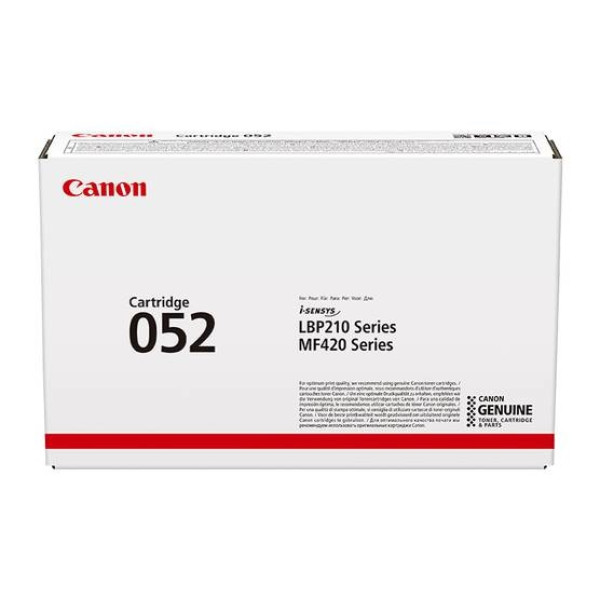 Toner CANON 052  3.100p. i-SENSYS LBP210 MF420 LBP212 LBP214 LBP215 MF421 MF426 MF428 MF429